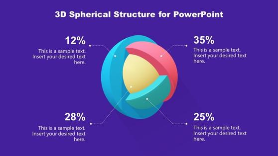  3D Sphere Presentation Template for PowerPoint 
