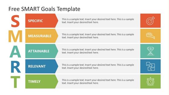 Smart Goals PowerPoint Template 