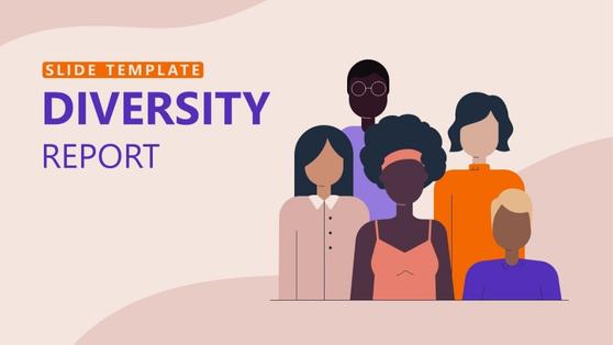  Diversity Report Slide Template 