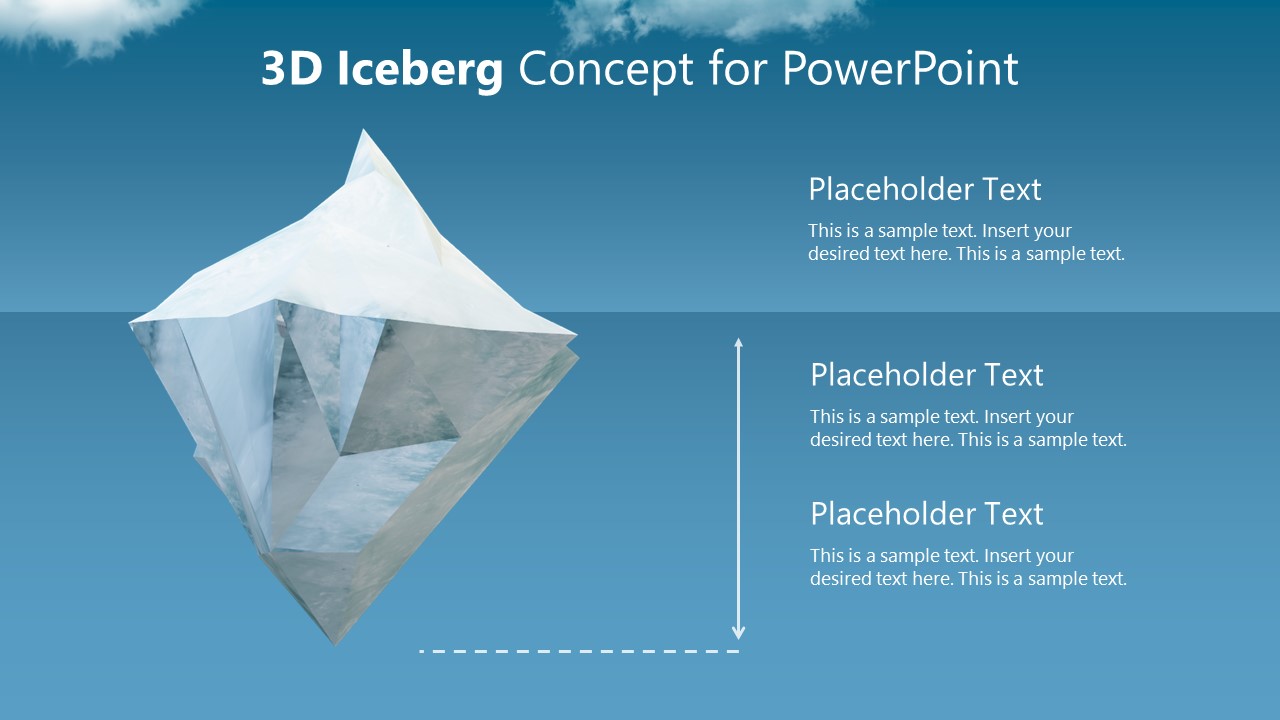 Animated 3D Iceberg Template