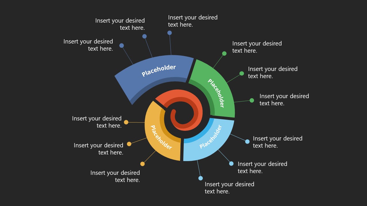 Spiral Diagram Concept for PowerPoint