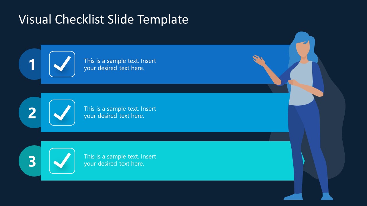 Visual Checklist PowerPoint Template