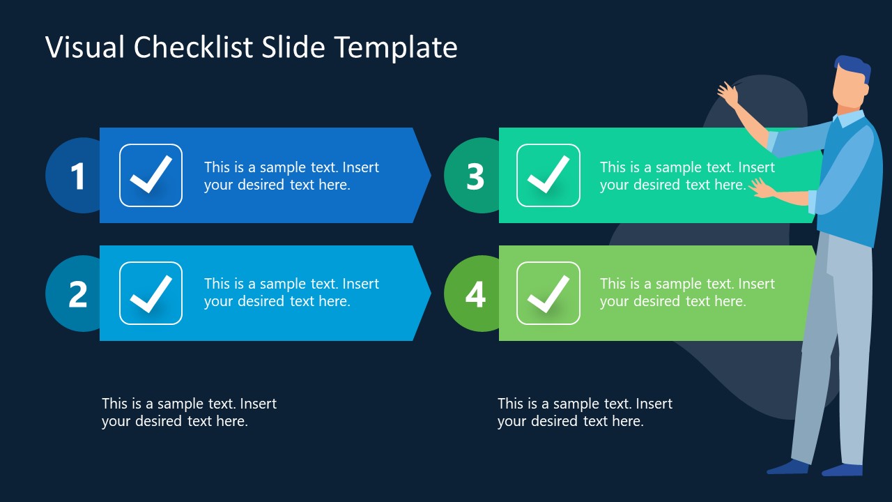 Visual Checklist PowerPoint Template