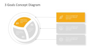 Goals Concept Diagram for PowerPoint