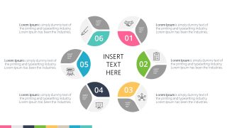 Six Steps Animated Infographic Diagram